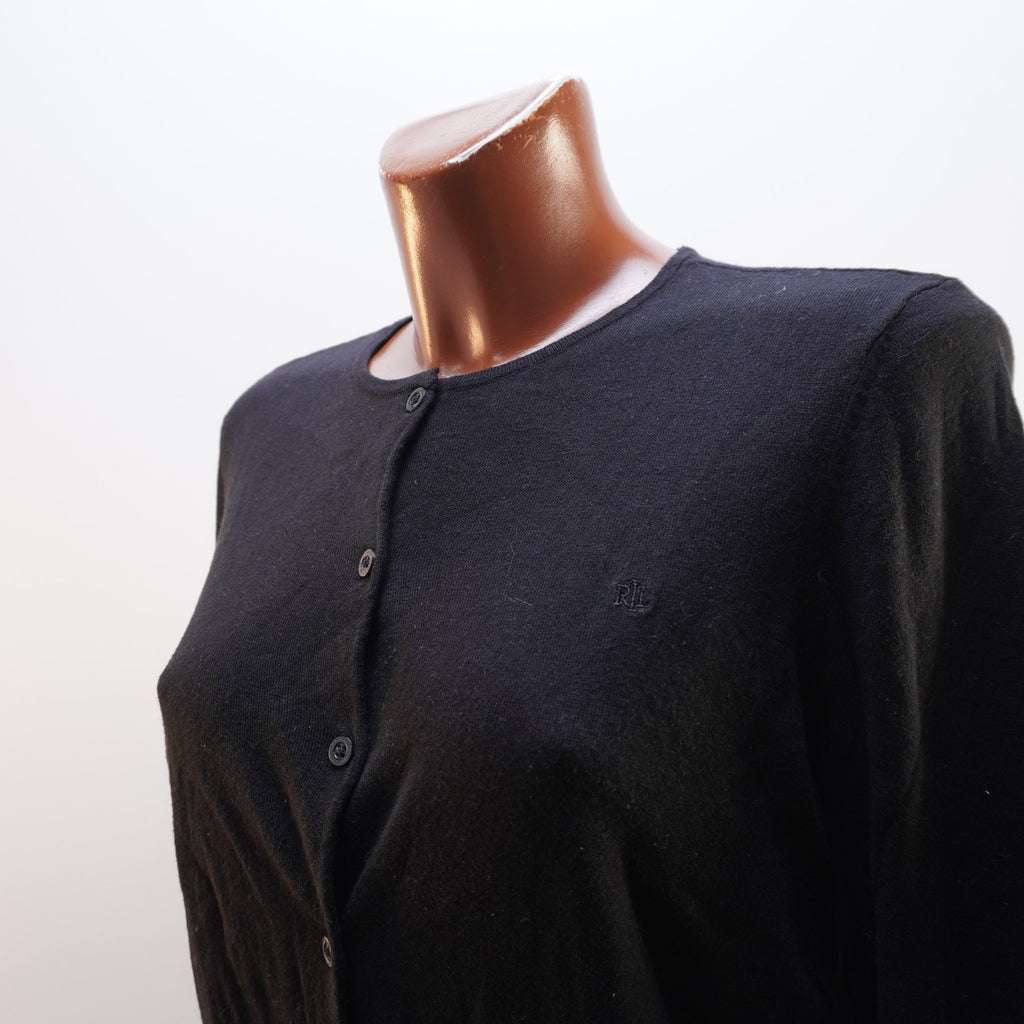 Cárdigan Ralph Lauren para Mujer Usado - Negro, XL