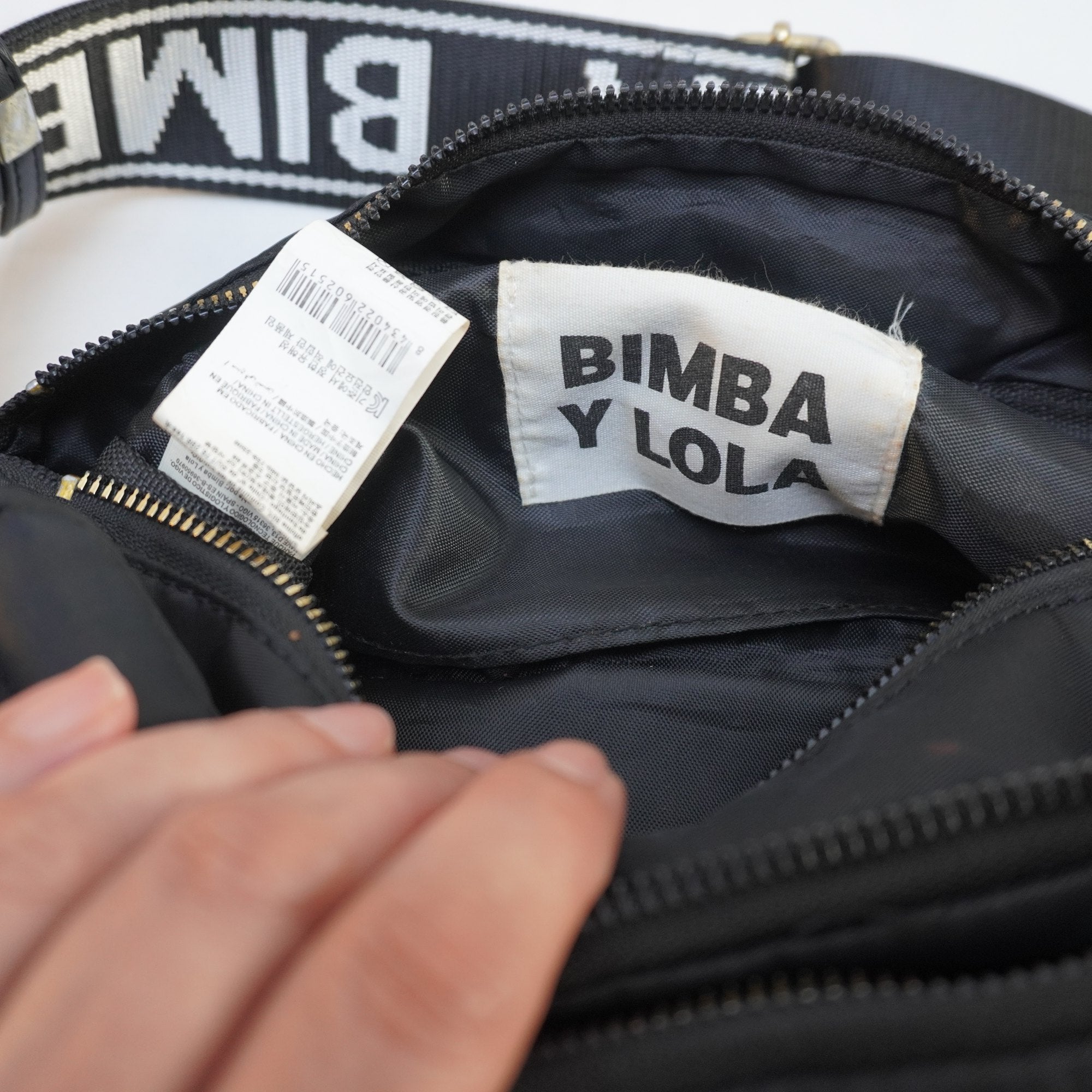 Bolso Baguette Bimba y Lola para Mujer Usado - Negro