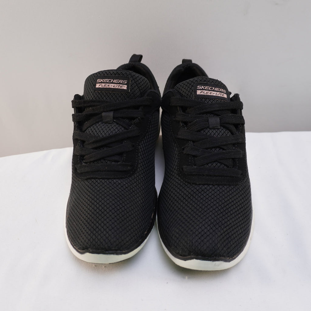 Zapatillas Skechers para Mujer Usadas - Negro, Talla 38
