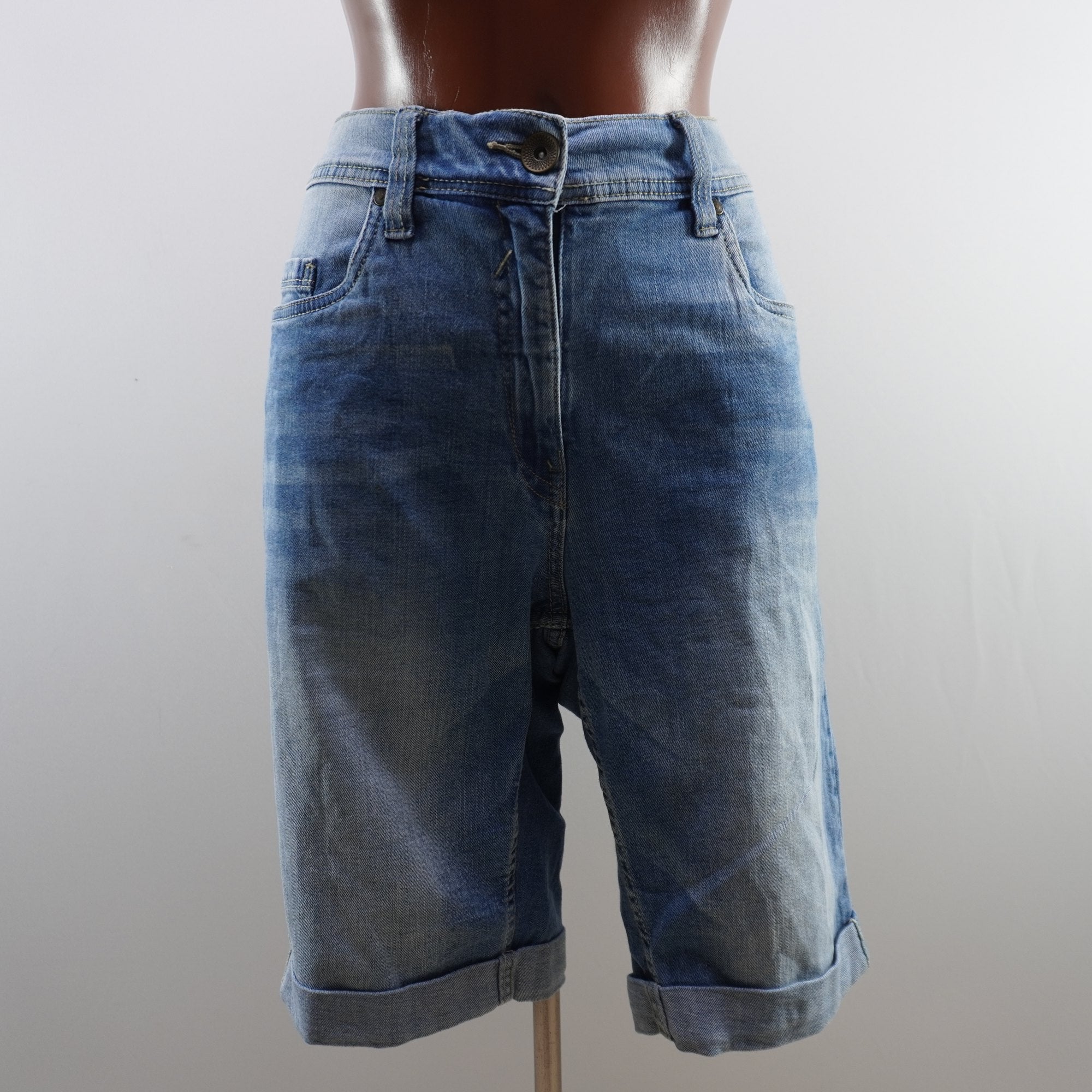 Pantalones Cortos Vaqueros Giada para Mujer Usados - Azul, XXL