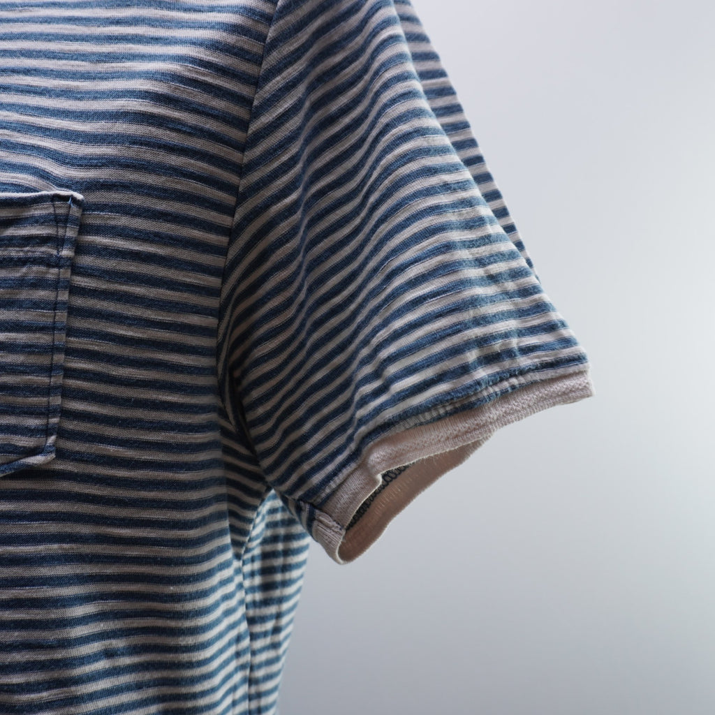 Camiseta de Manga Corta Apparel para Hombre Usada - Azul, L