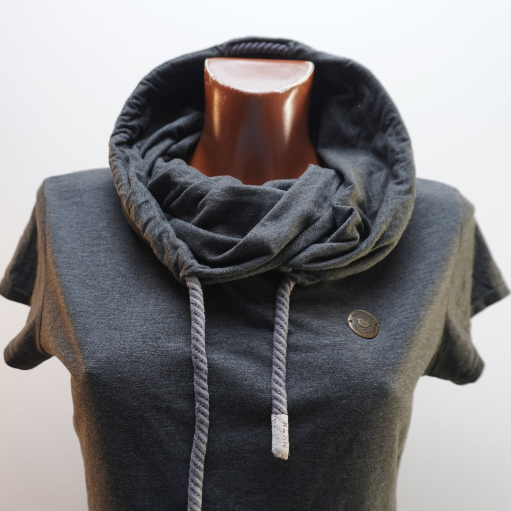 Camiseta Naketano para Mujer Usada - Gris, M