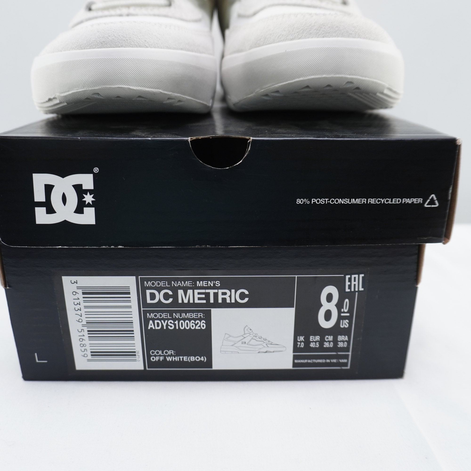 Zapatillas DC Shoes para Mujer Usadas - Blanco, 40.5