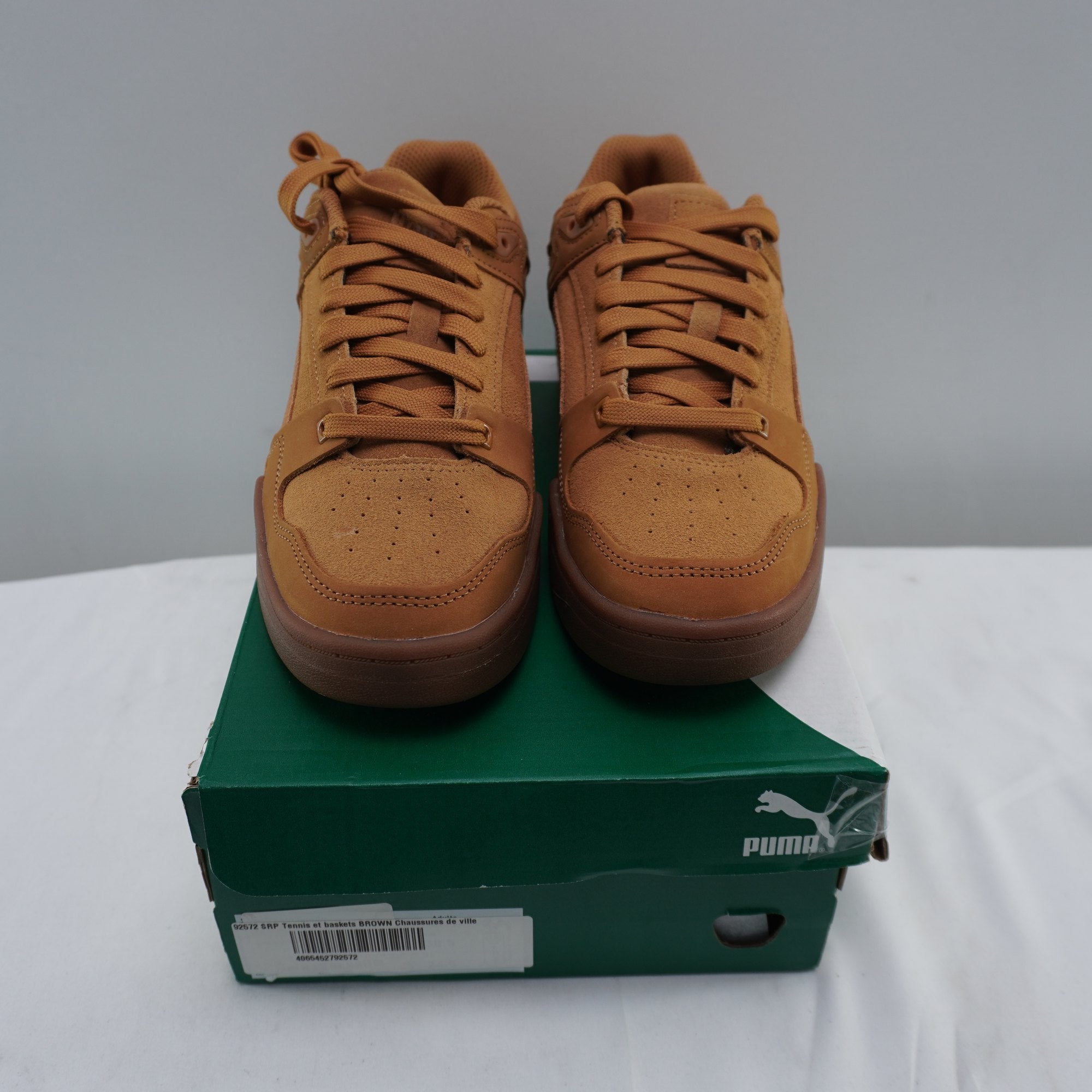Zapatillas Puma para Mujer Usadas - Marrón, 38.5