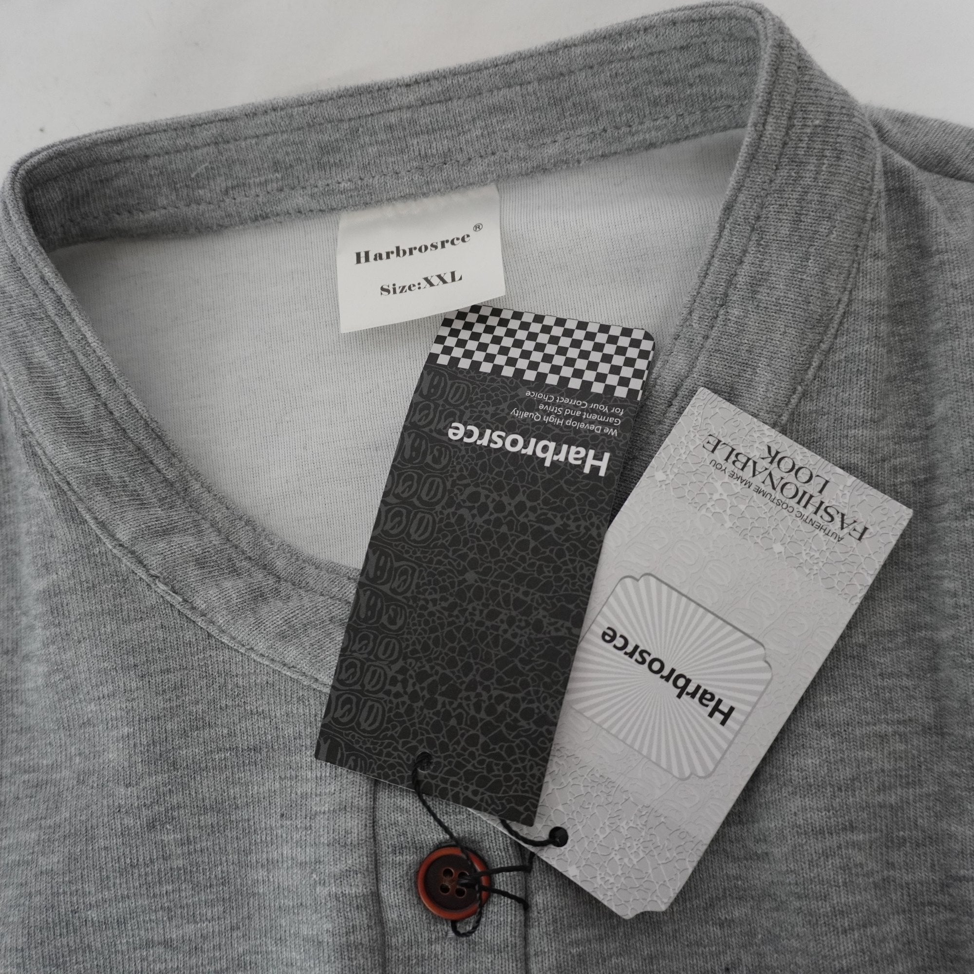 Suéter Harbrosrce para Hombre Usado - Gris, XXXL