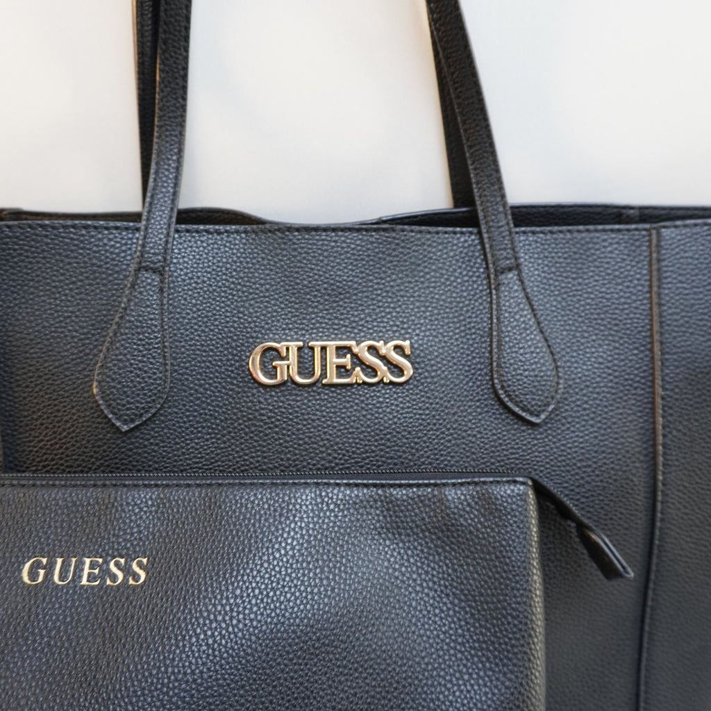 Bolso Baguette Guess para Mujer Usado - Negro