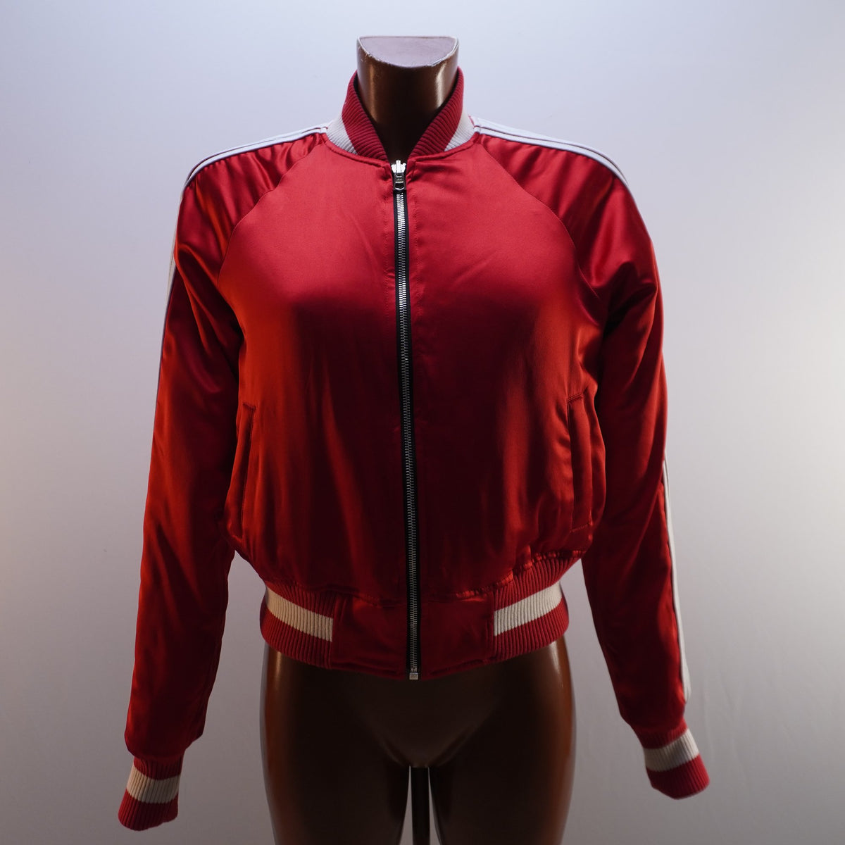 Chaqueta Bomber Amiry para Mujer Usada - Roja, Pequeño (S)