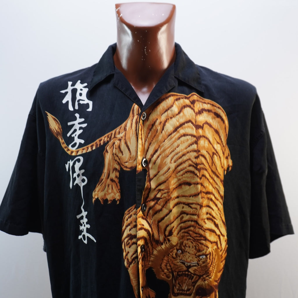 Camisa Euromoda para Hombre Usada - Negra, XL