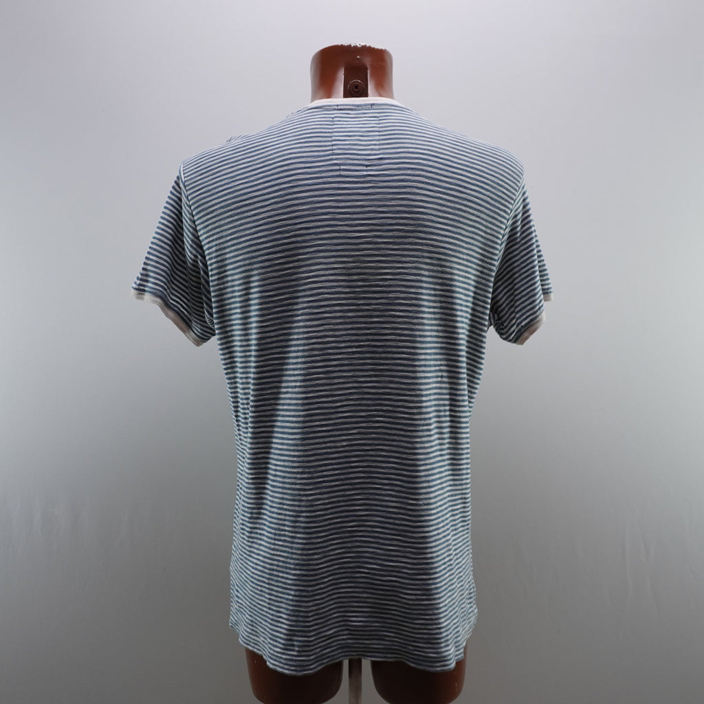Camiseta de Manga Corta Apparel para Hombre Usada - Azul, L