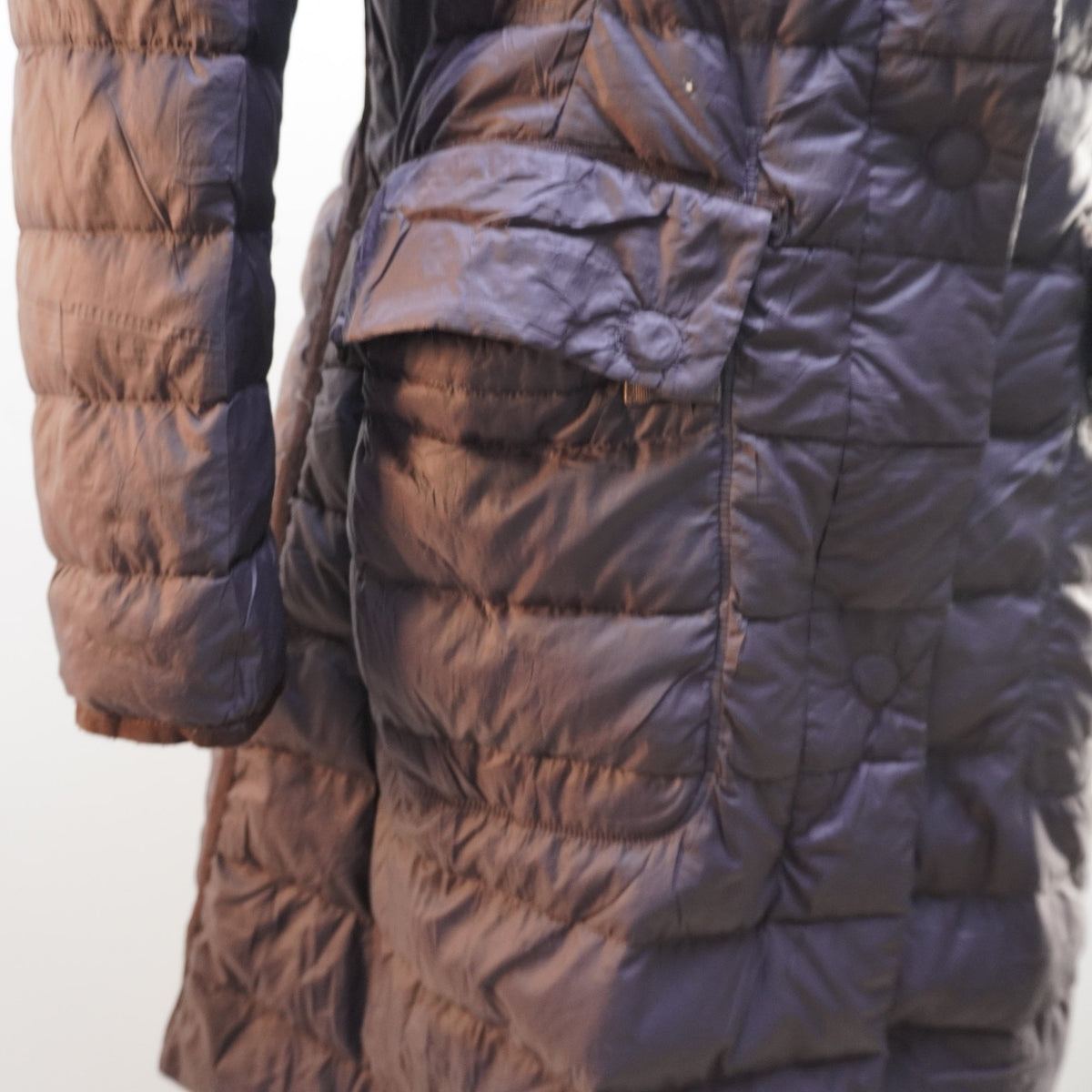 Parka Parajumpers para Mujer Usada - Marrón, XL
