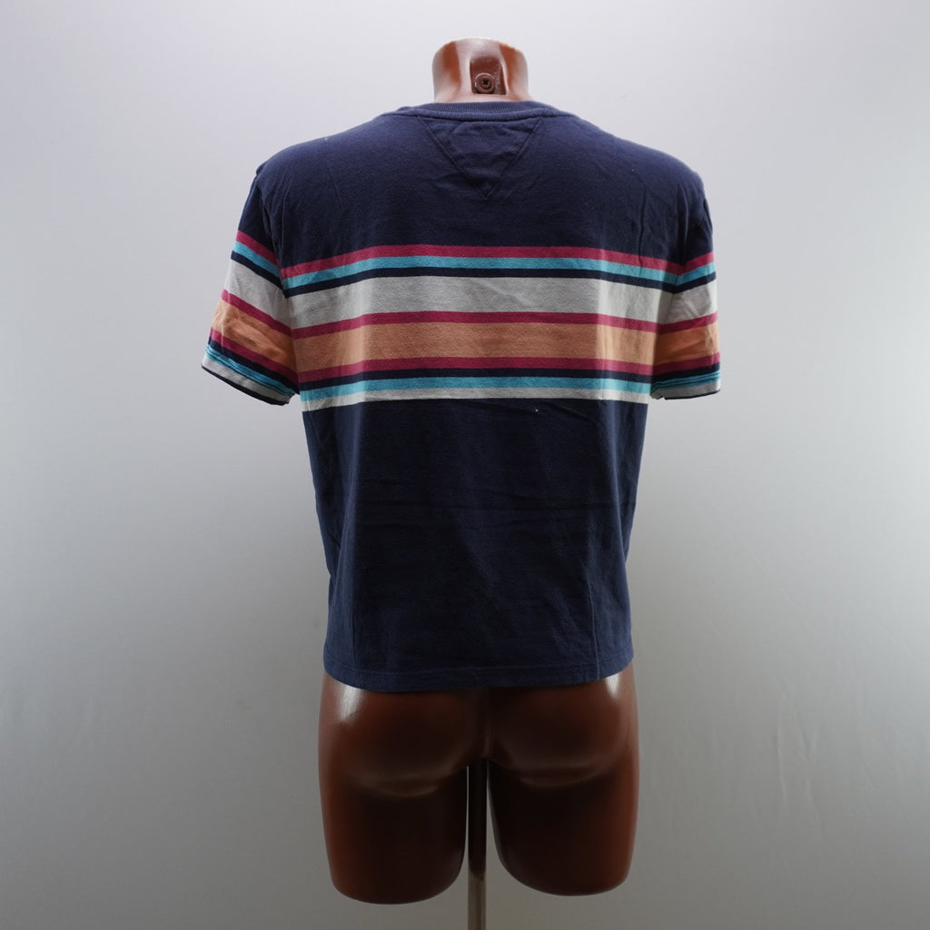 Camiseta de Manga Corta Tommy Hilfiger para Mujer Usada - Azul, M