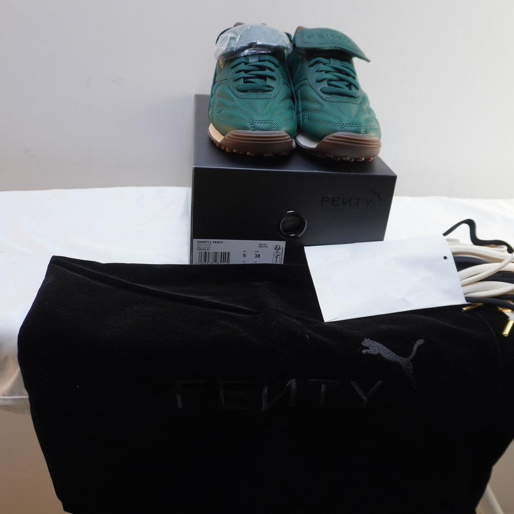 Zapatillas Puma para Mujer Usadas - Verde, Talla 38