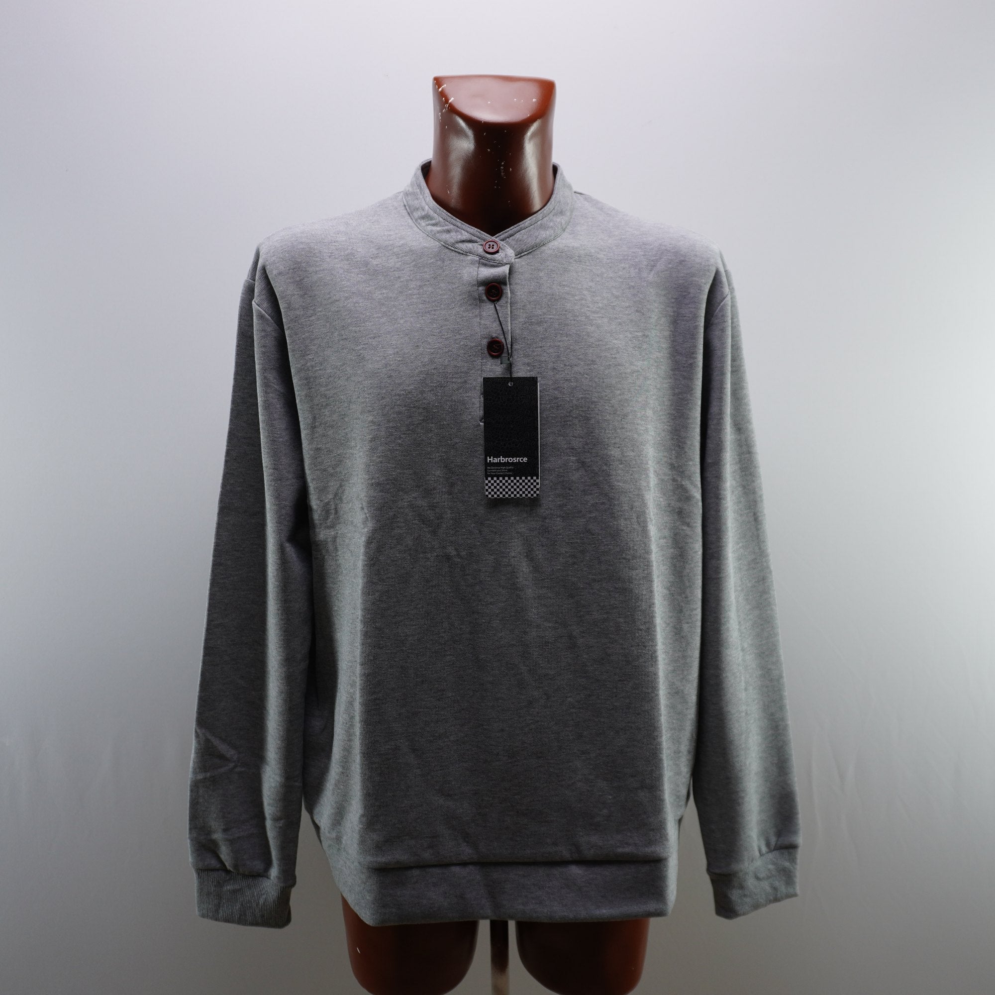 Suéter Harbrosrce para Hombre Usado - Gris, XXXL