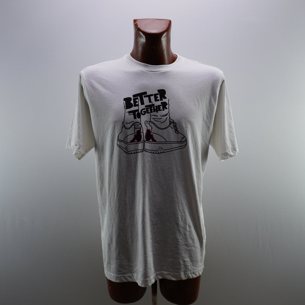 Camiseta Kappa para Hombre Usada - Blanca, XL