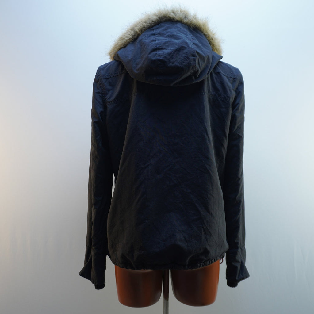Parka Superdry para Mujer Usada - Negra, XL