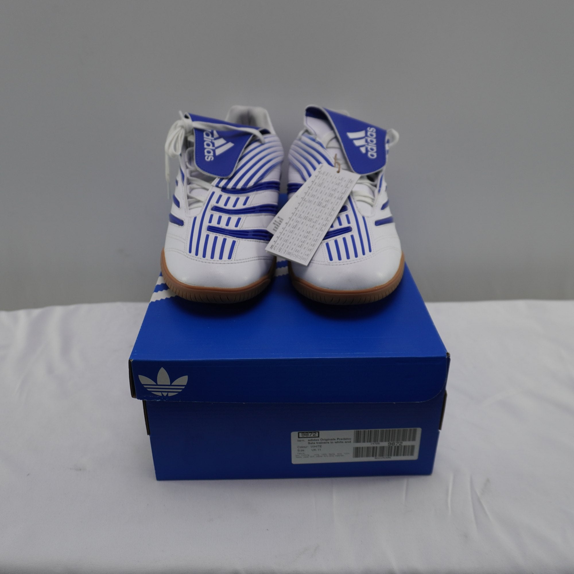 Zapatillas Adidas para Hombre Usadas - Azul, Talla 46