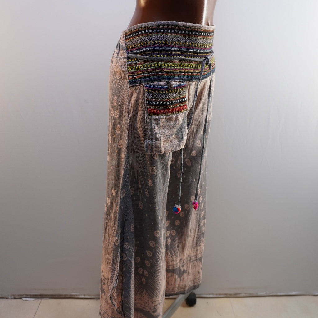 Pantalones Harén Alladin para Mujer Usados - Beige, L