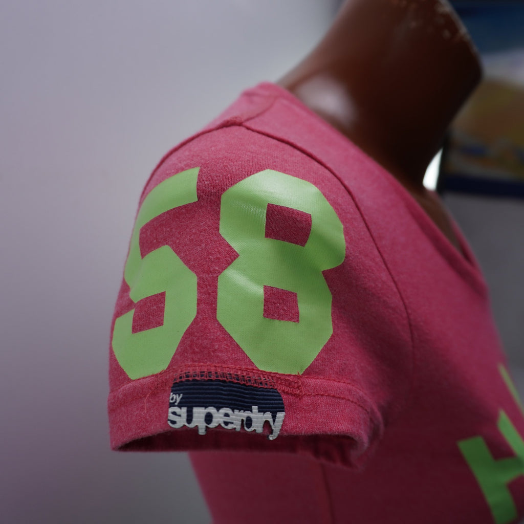 Camiseta Superdry para Mujer Usada - Rosa, S