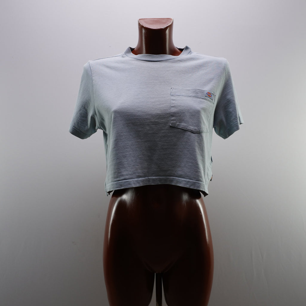 Camiseta de Manga Corta Dickies para Mujer Usada - Azul, S