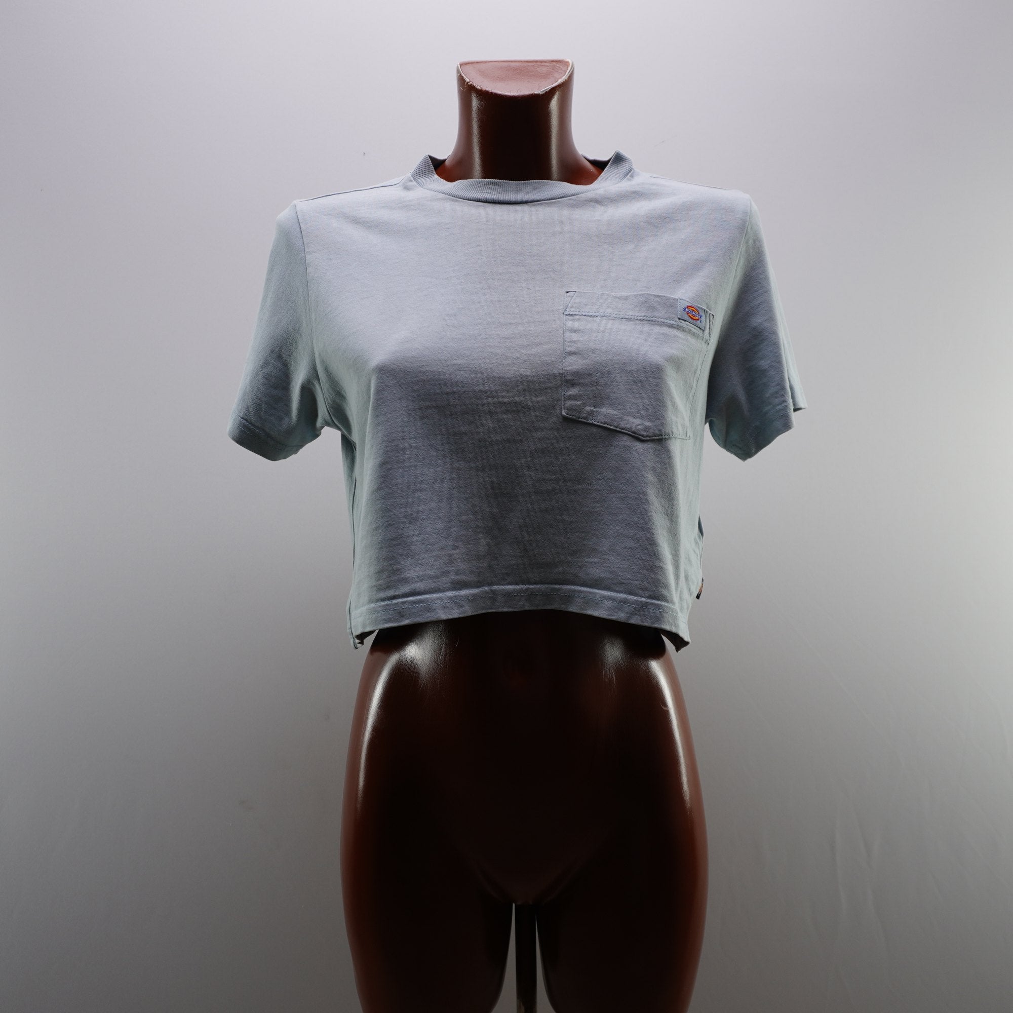 Camiseta de Manga Corta Dickies para Mujer Usada - Azul, S