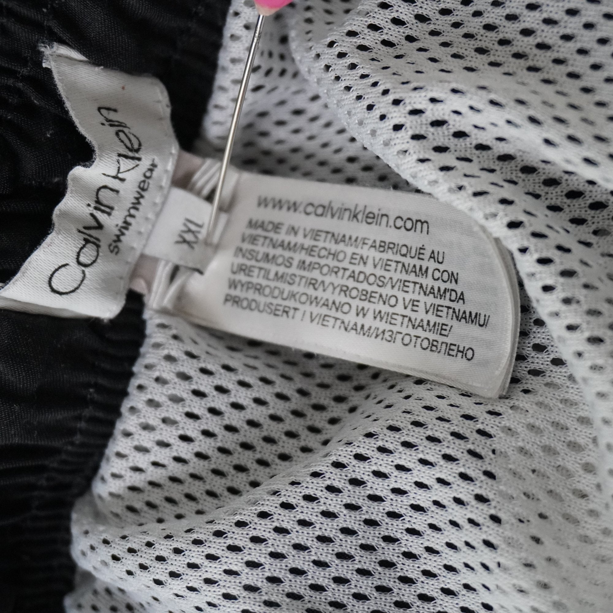 Bóxers de Natación Calvin Klein para Hombre Usados - Azul Marino, XXL