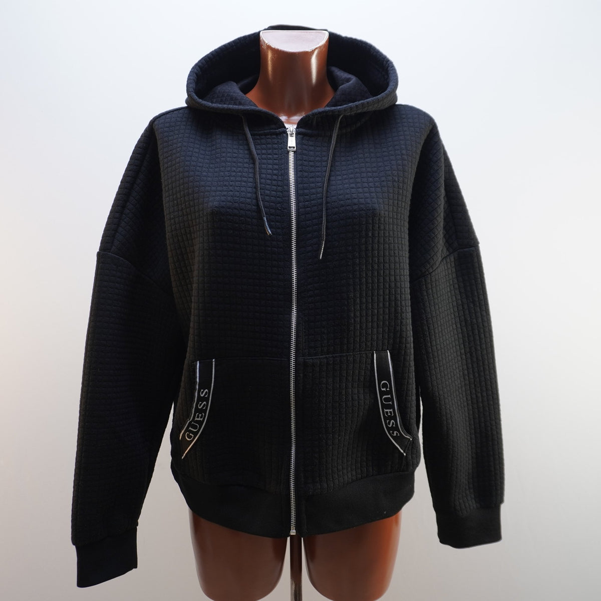 Sudadera con Capucha Guess Marciano para Mujer Usada - Negro, L