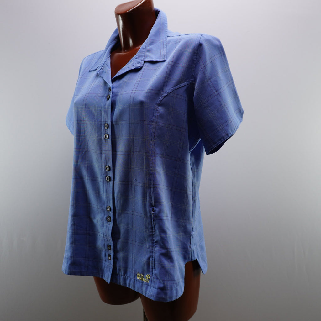 Camisa Jack Wolfskin para Mujer Usada - Azul, L