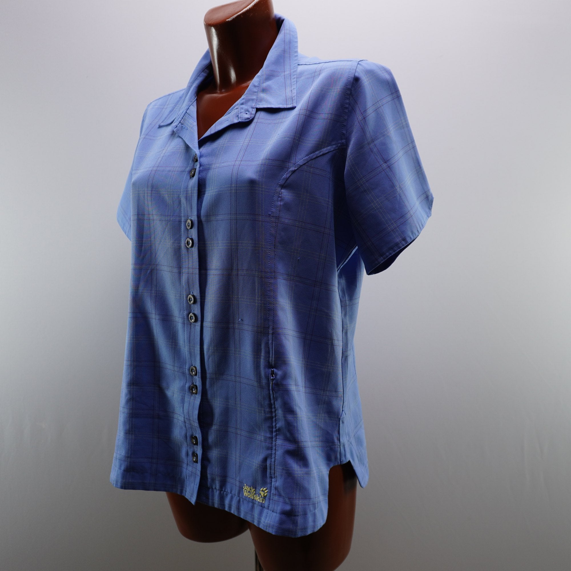 Camisa Jack Wolfskin para Mujer Usada - Azul, L