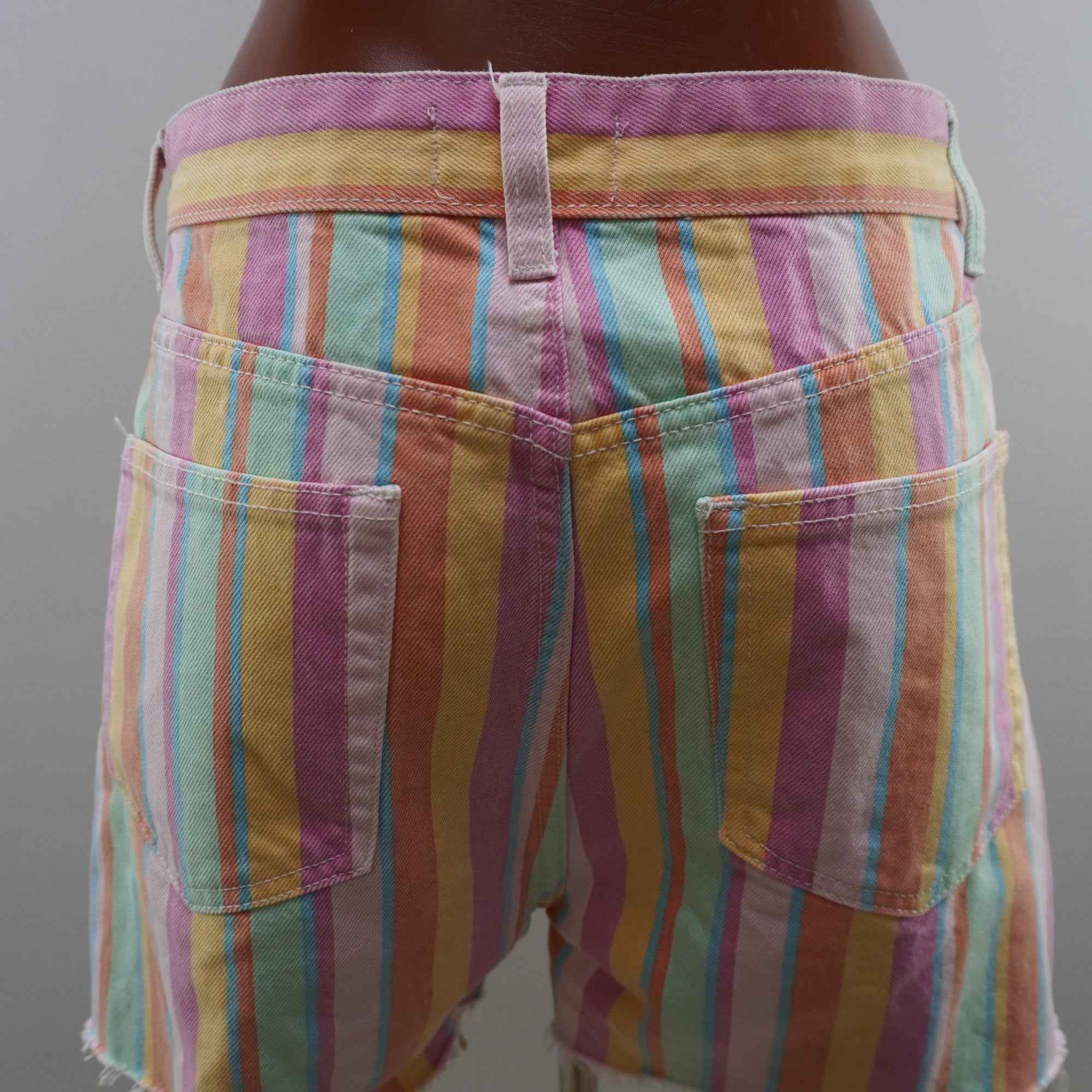 Pantalones Cortos Vaqueros Zara para Mujer Usados - Multicolor, L