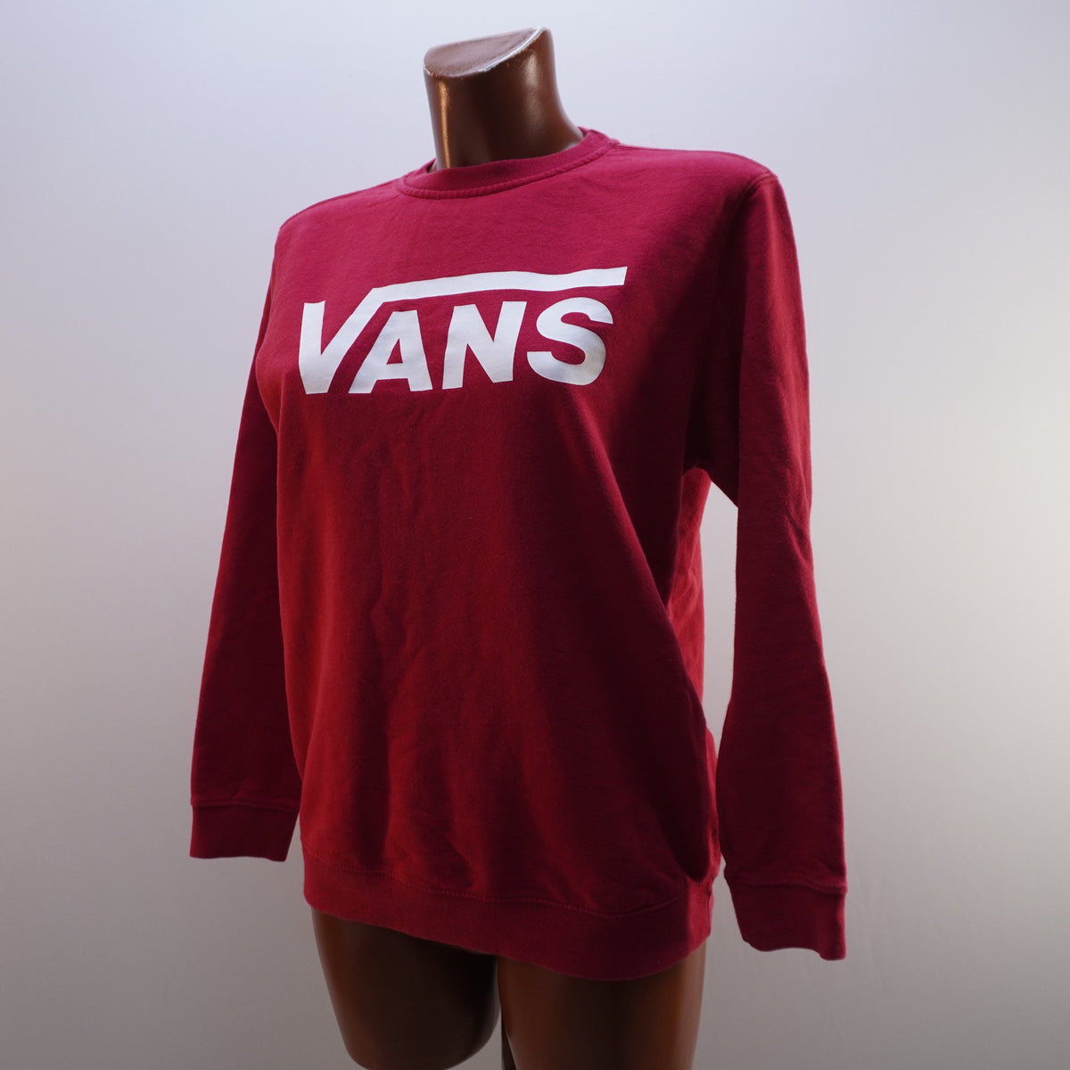 Sudadera con Capucha Vans para Mujer Usada - Roja, XL