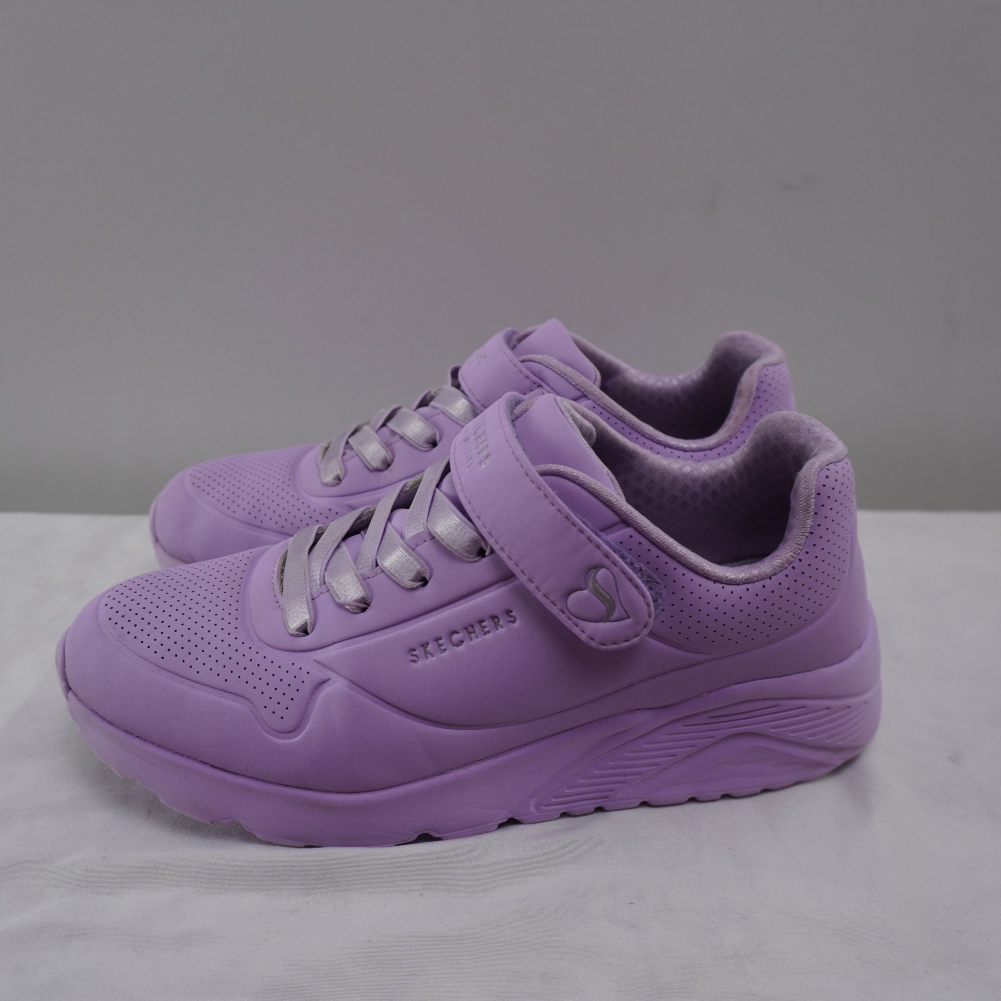 Zapatillas Skechers para Mujer Usadas - Púrpura, Talla 38