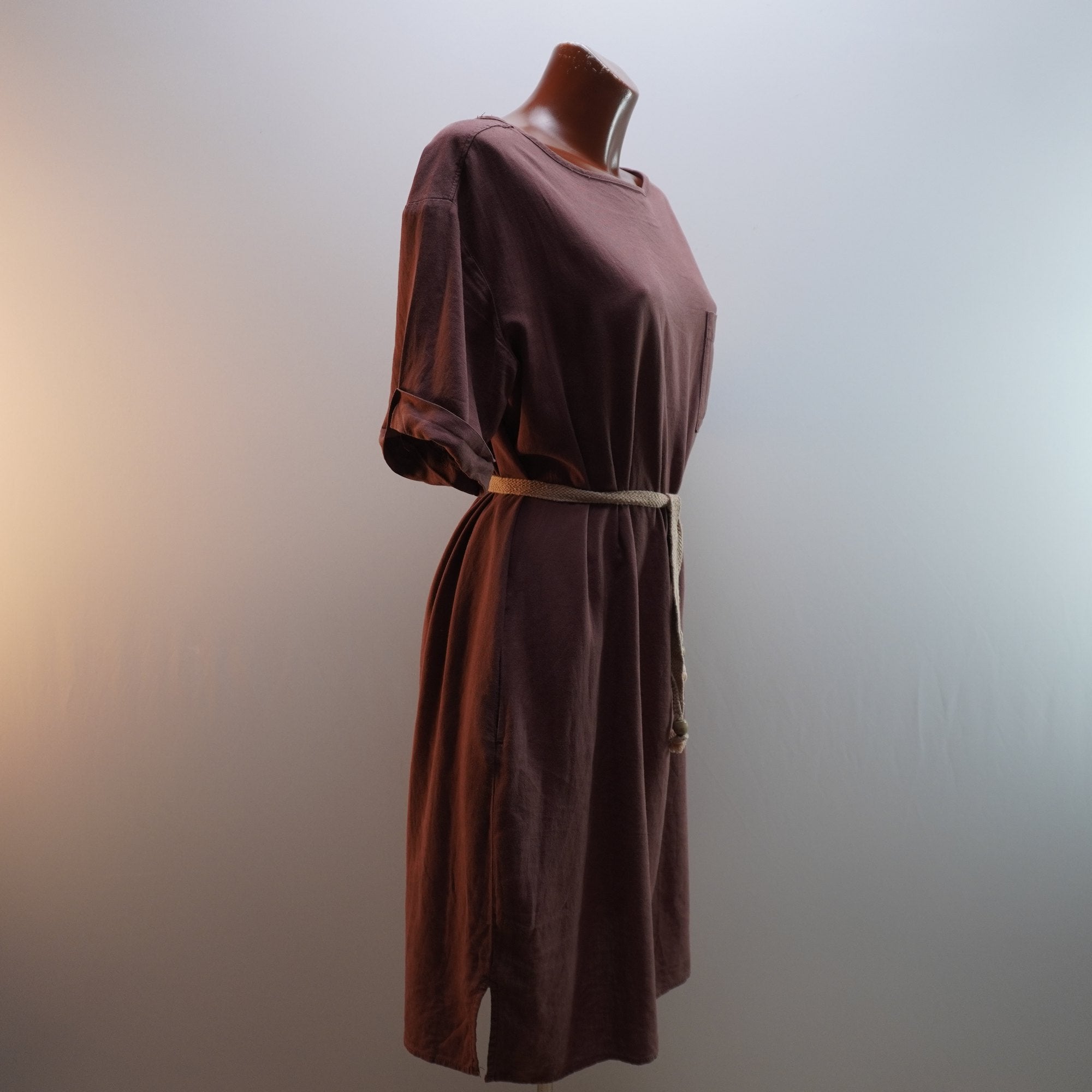 Vestido Italian Style para Mujer Usado - Marrón, XL