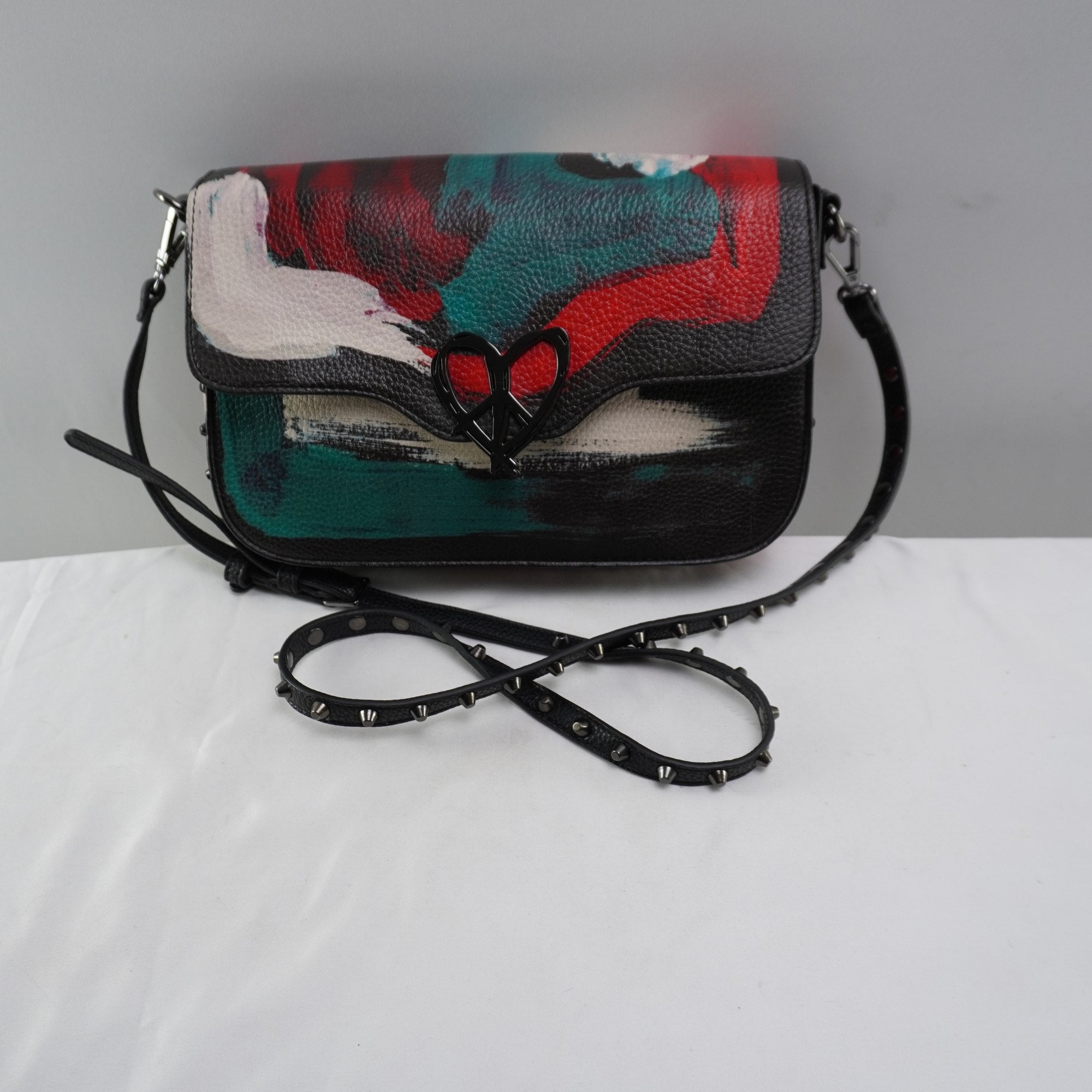 Bolso Baguette Desigual para Mujer Usado - Negro, Muy Buen Estado