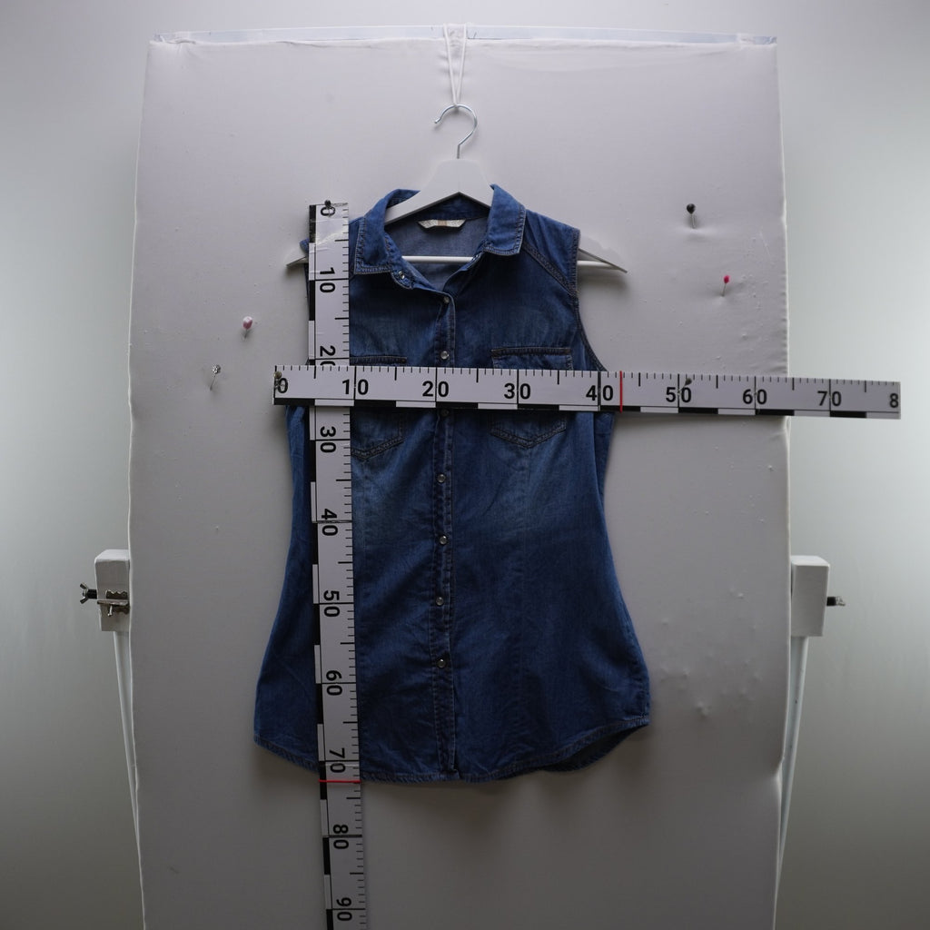 Camisa Henley Stradivarius para Mujer Usada - Azul, M