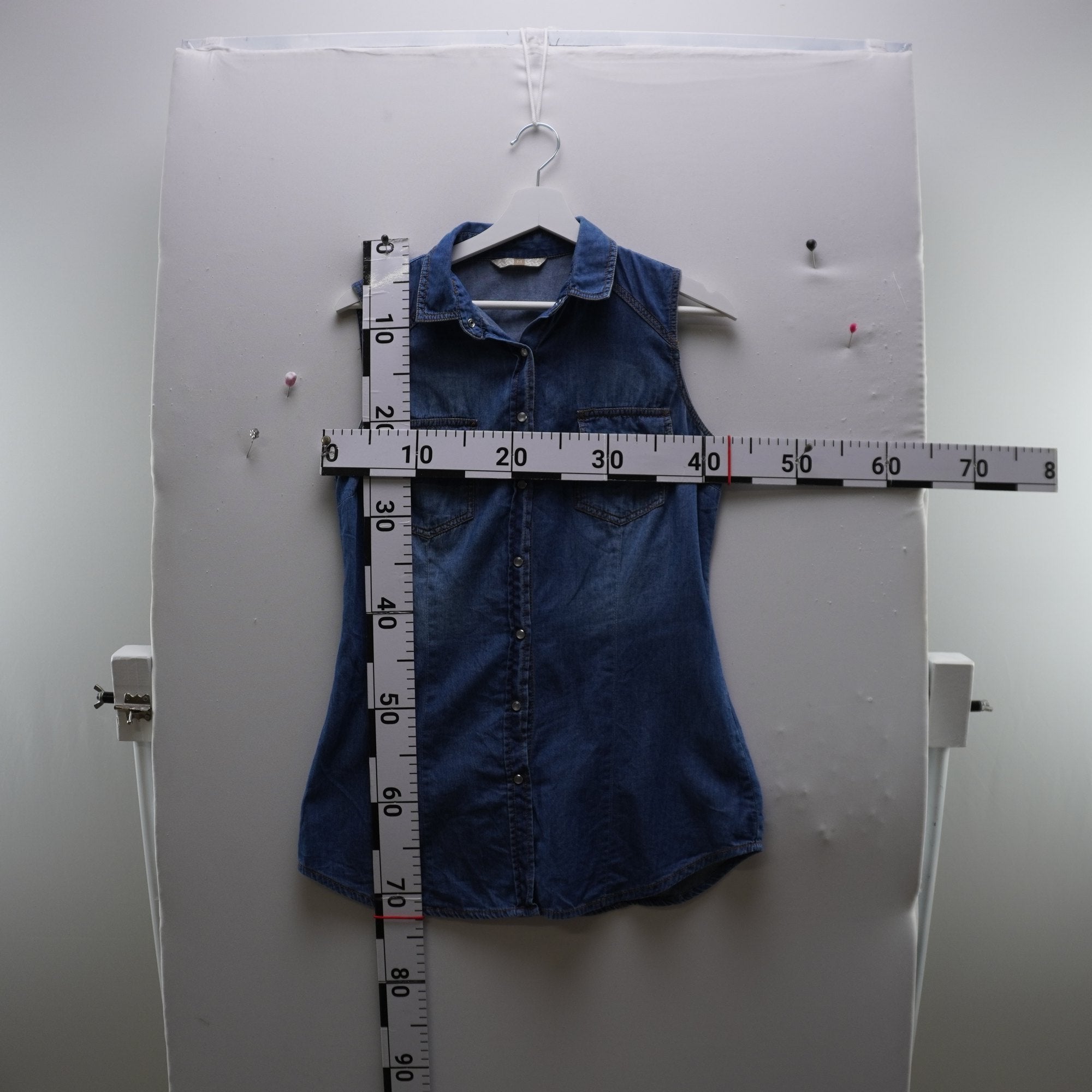 Camisa Henley Stradivarius para Mujer Usada - Azul, M