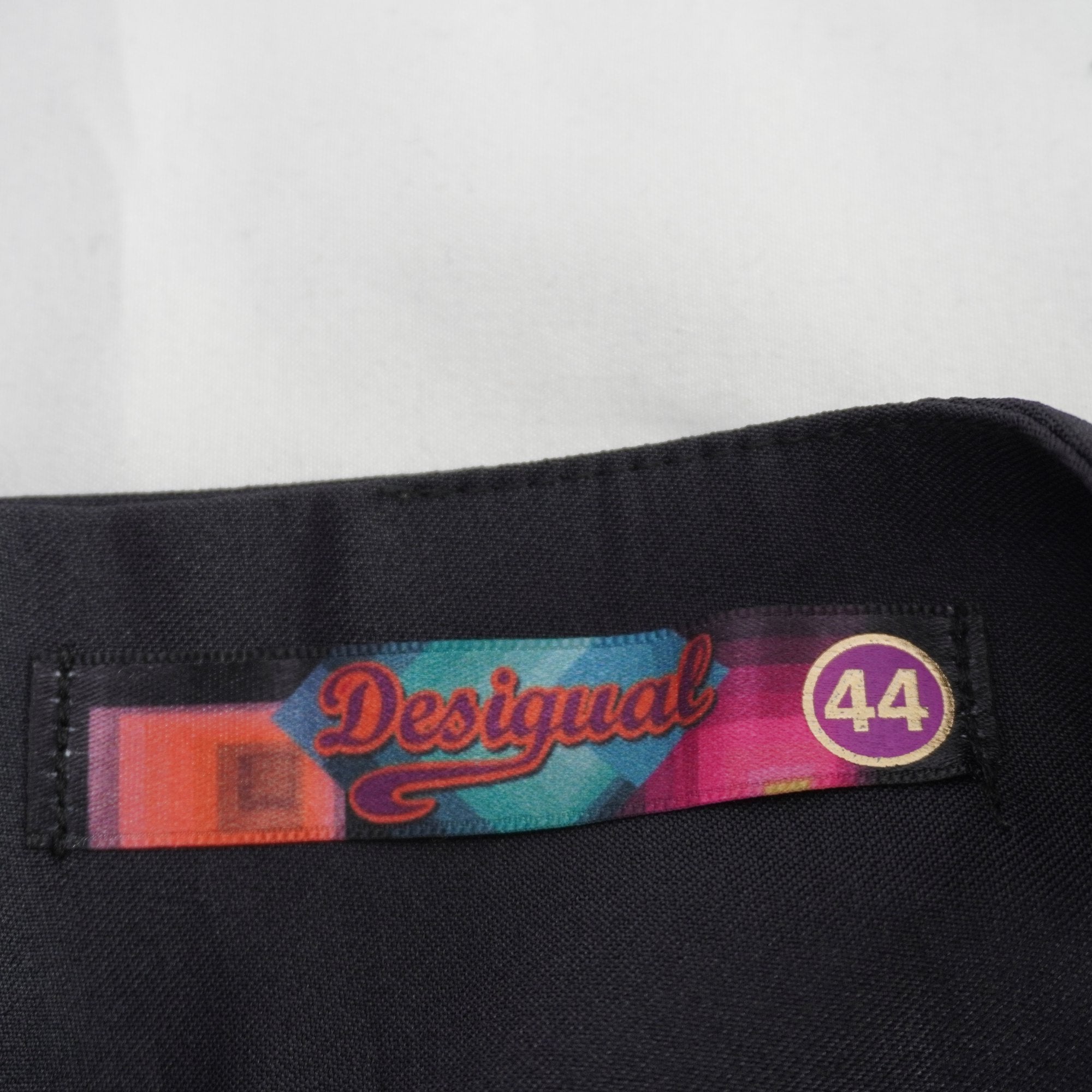 Vestido Desigual para Mujer Usado - Negro, XXL