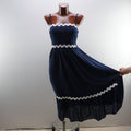 Vestido Italian Style para Mujer Usado - Azul, S