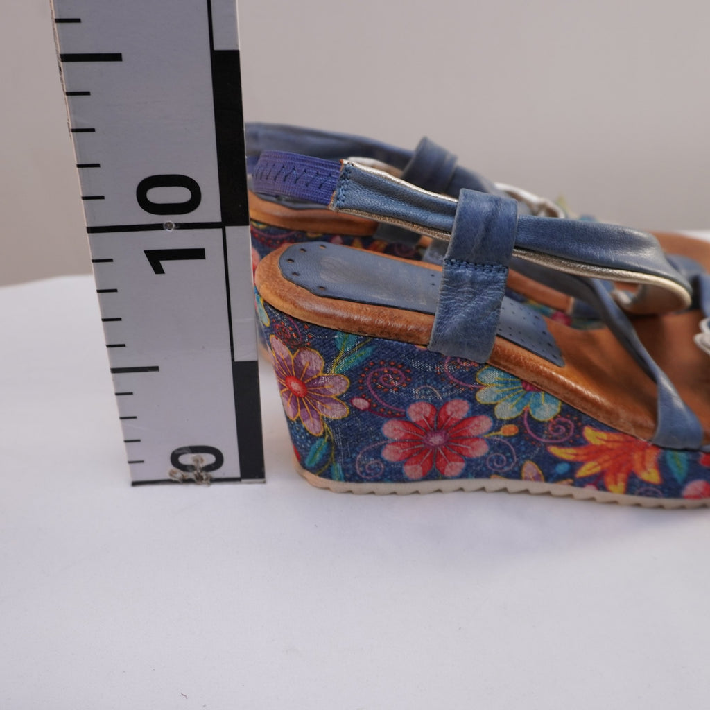 Sandalias Marila para Mujer Usadas - Azul, Talla 39