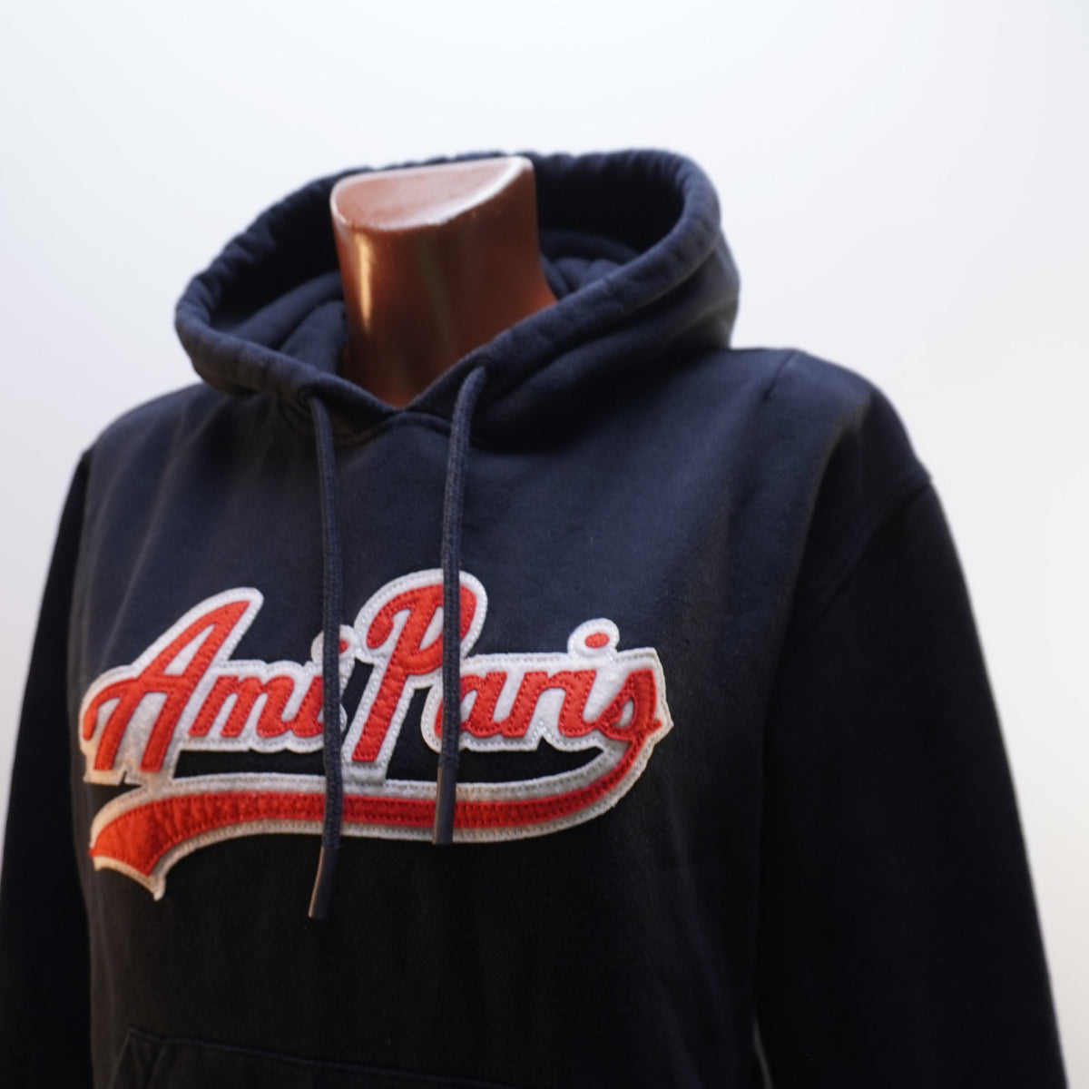 Sudadera con Capucha Ami Paris para Mujer Usada - Negra, M
