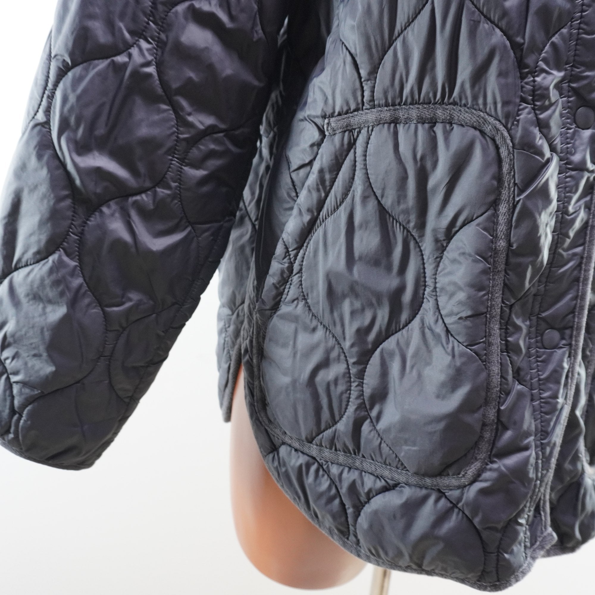 Parka Primark para Mujer Usada - Negra, Pequeño (S)
