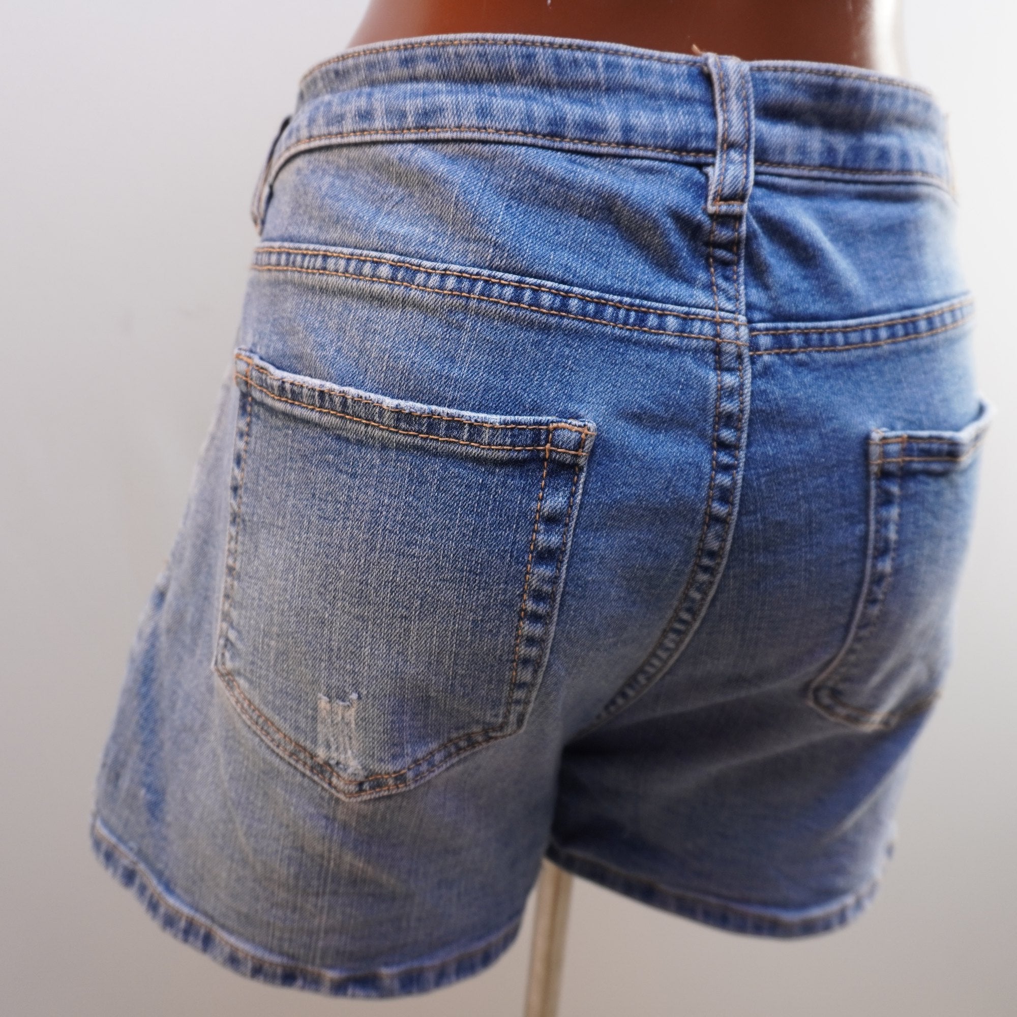 Pantalones Cortos Vaqueros Pull & Bear para Mujer Usados - Azul, XL