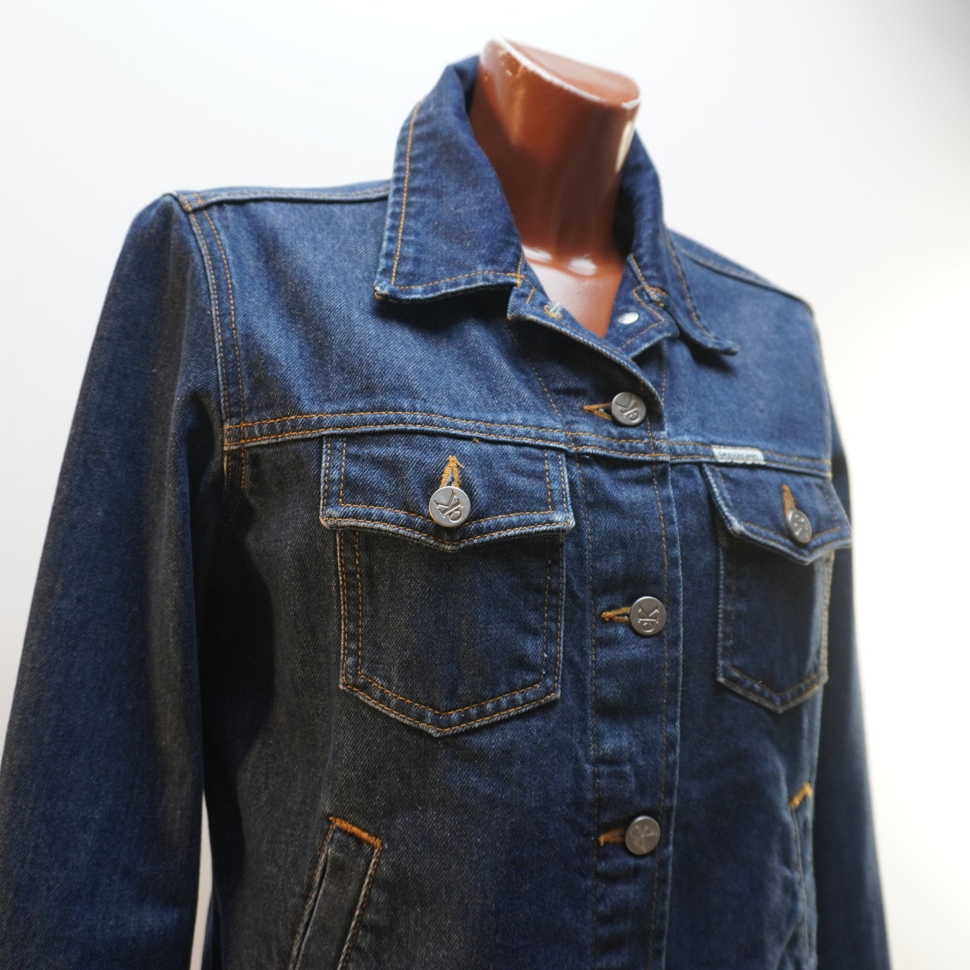 Cazadora Vaquera Calvin Klein para Mujer Usada - Azul, XL