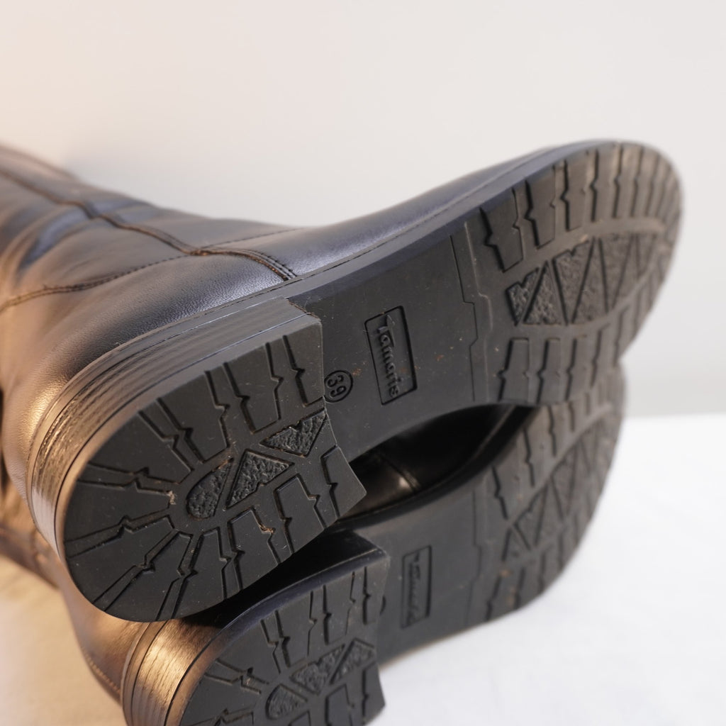 Botas Tamoris para Mujer Usadas - Negro, Talla 39