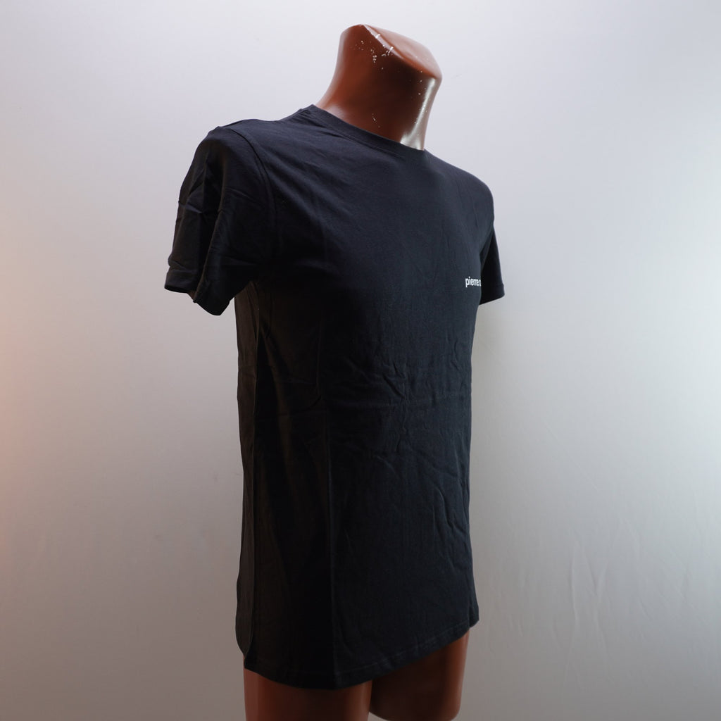 Camiseta de Manga Corta Deportiva para Hombre Usada - Negra, S