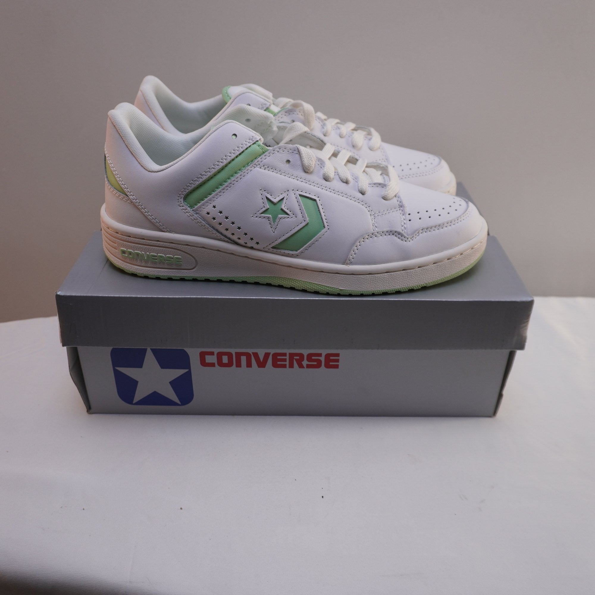 Zapatillas Converse para Hombre Usadas - Blancas, Talla 44.5