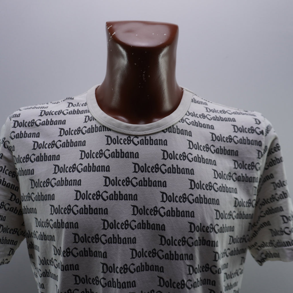 Camiseta Dolce Gabbana para Hombre Usada - Blanca, XXL