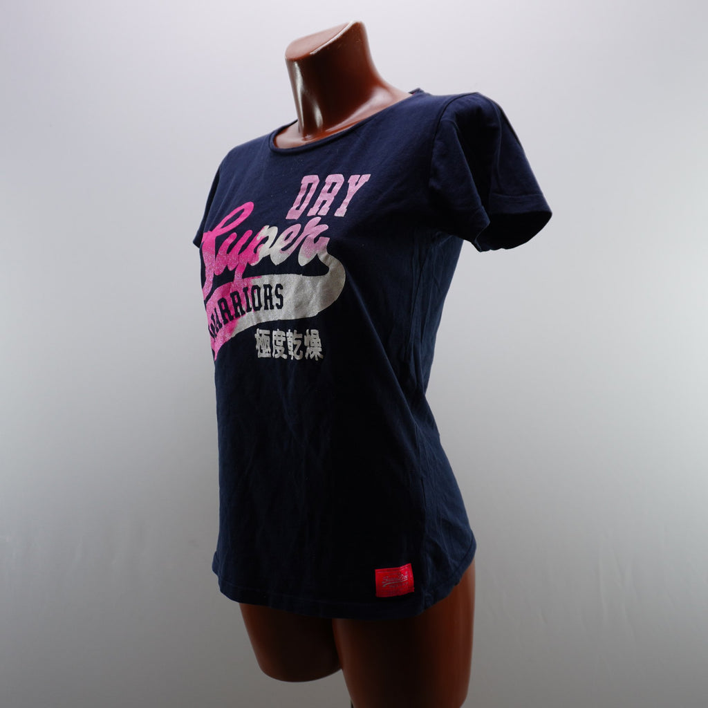 Camiseta Superdry para Mujer Usada - Azul Marino, M