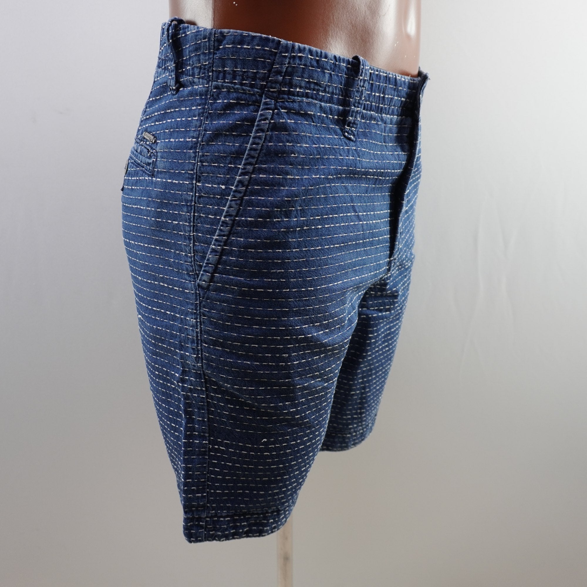 Pantalones Cortos Vaqueros Springfield para Hombre Usados - Azul, S