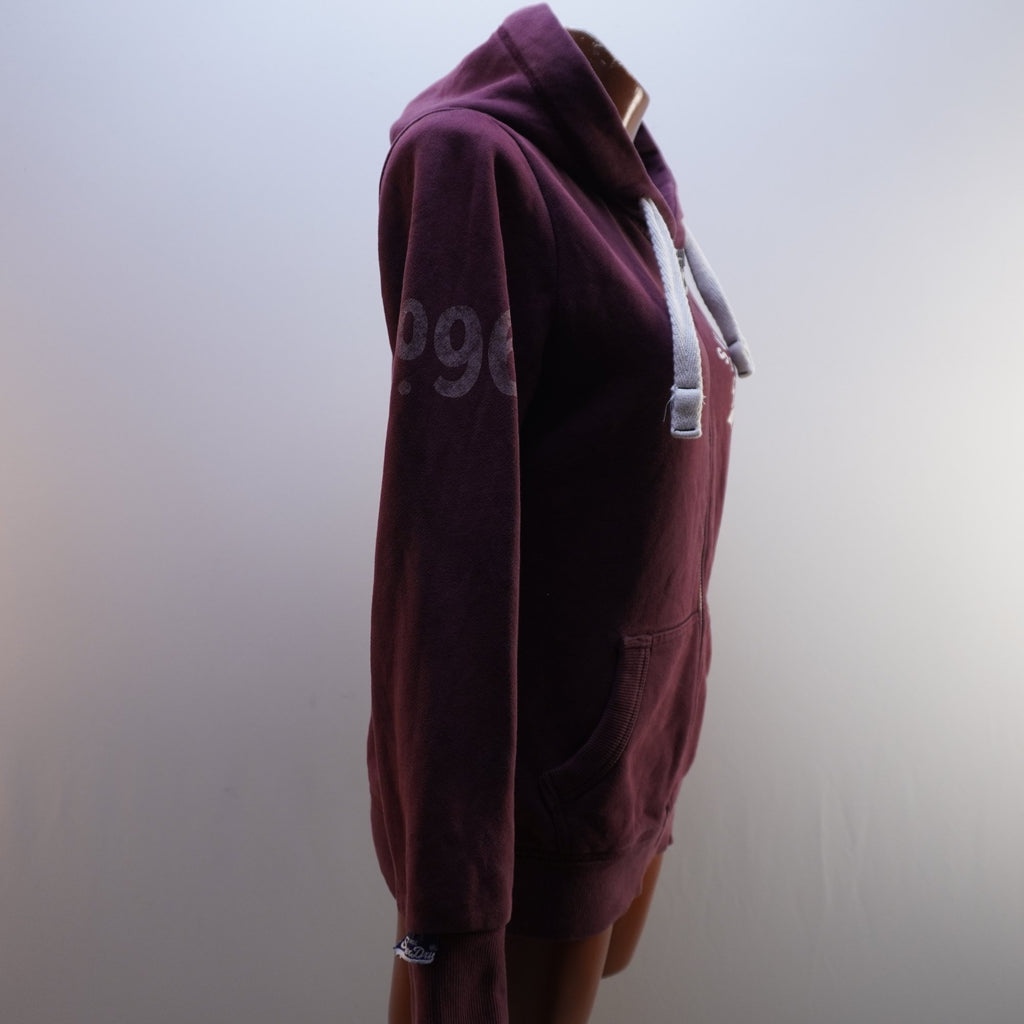 Sudadera con Capucha Superdry para Mujer Usada - Roja, L