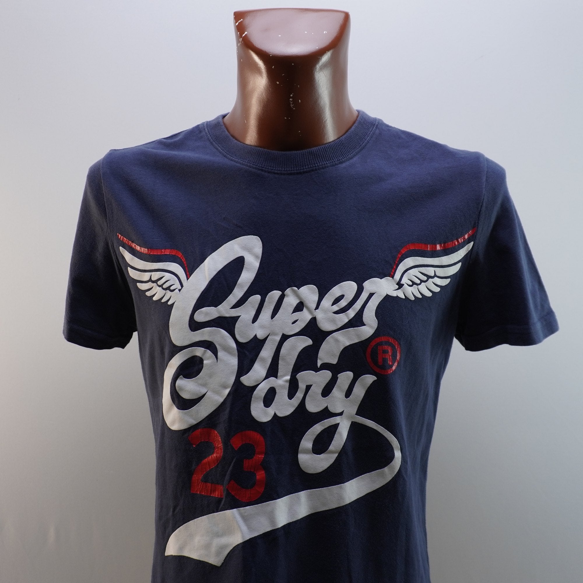 Camiseta Superdry para Hombre Usada - Azul Marino, L